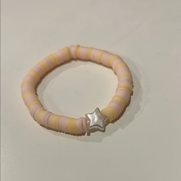 Colorful Beaded Bracelet with Star Charm - Picture 2 of 3